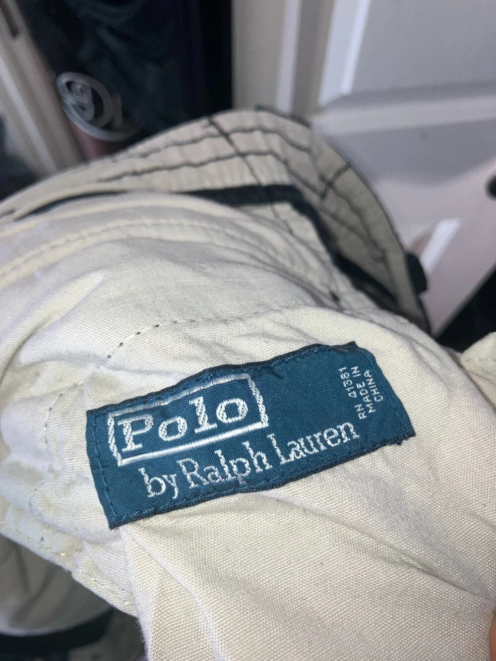 Sz 33 Polo RL black cargo shorts